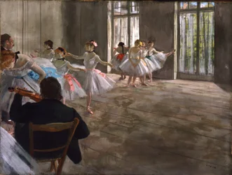 Wiederholung im Foyer, ca. 1875